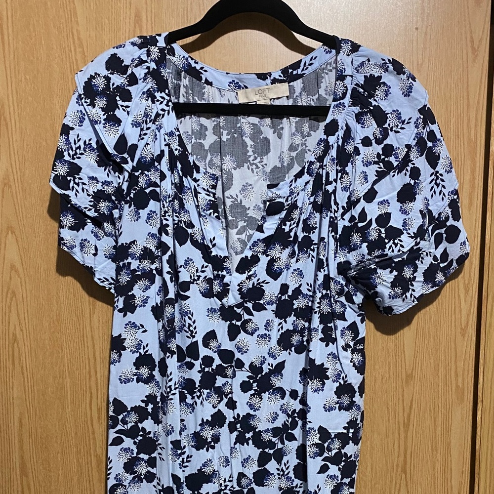 Flowy floral dress
